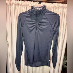 Champion Women’s Ruched Quarter Zip Long Sleeve Activewear Top Size‎ Small